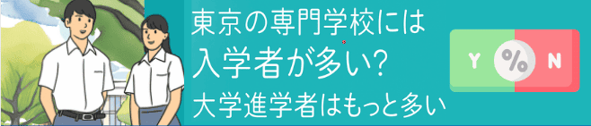 東京の専門学校別角度案内